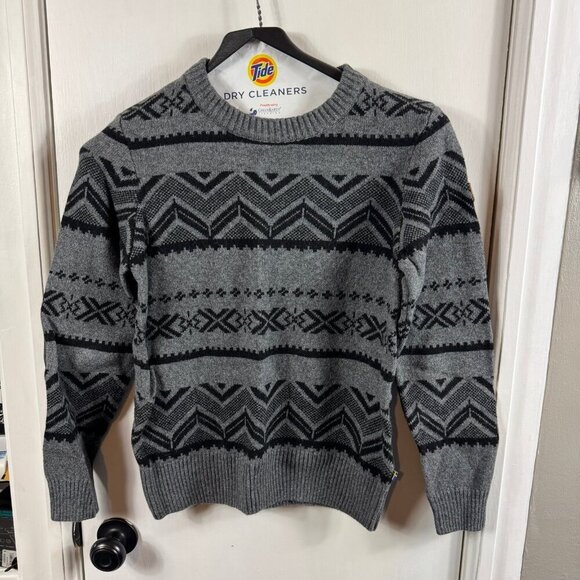 The Fjallraven Greenland Re-Wool Pattern Knit Scandinavian - Picture 1 of 10